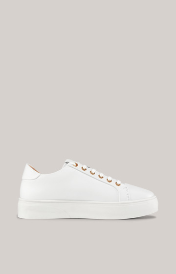 Leder-Sneaker Tinta New Daphne in Weiß